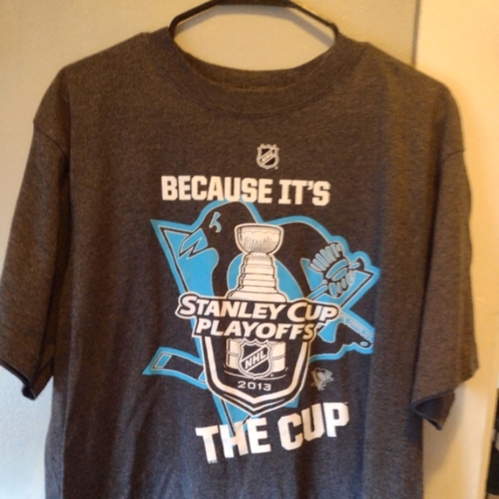 REEBOK,NHL Stanley Cup Playoffs 2013,The Cup, Men's Xlg T-shirt